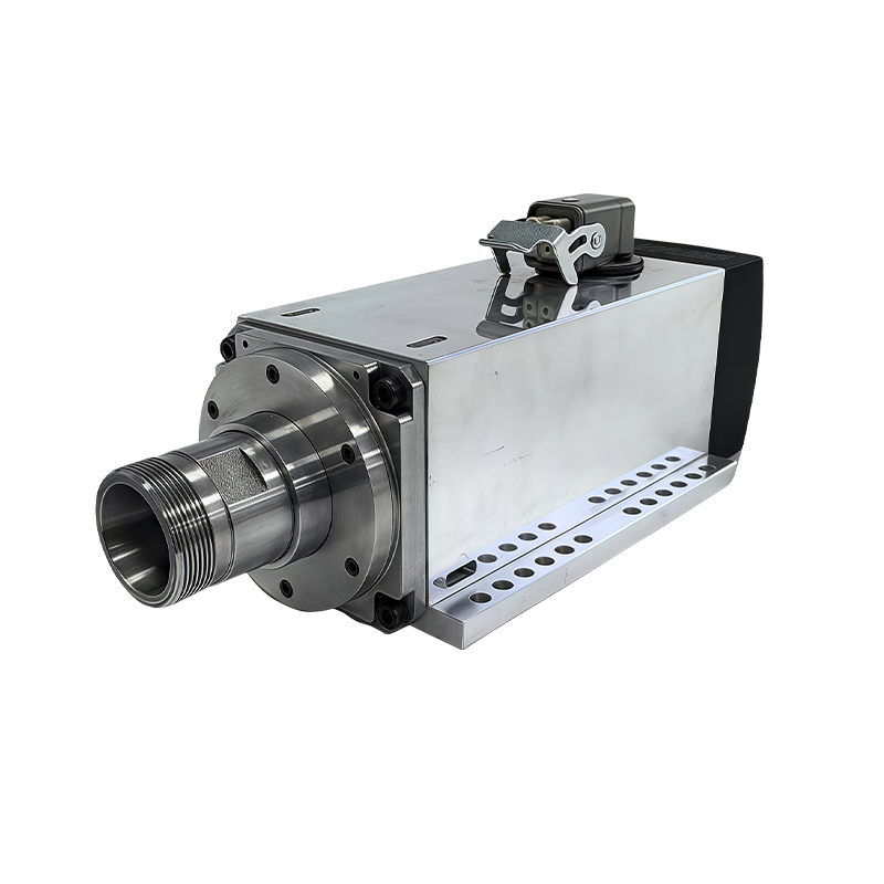 Двигатель с ЧПУ Двигатель шпинделя с системой воздушного охлаждения, квадратный двигатель, длина 86 мм, длина 190 мм, 220 В переменного тока, 3,5 кВт